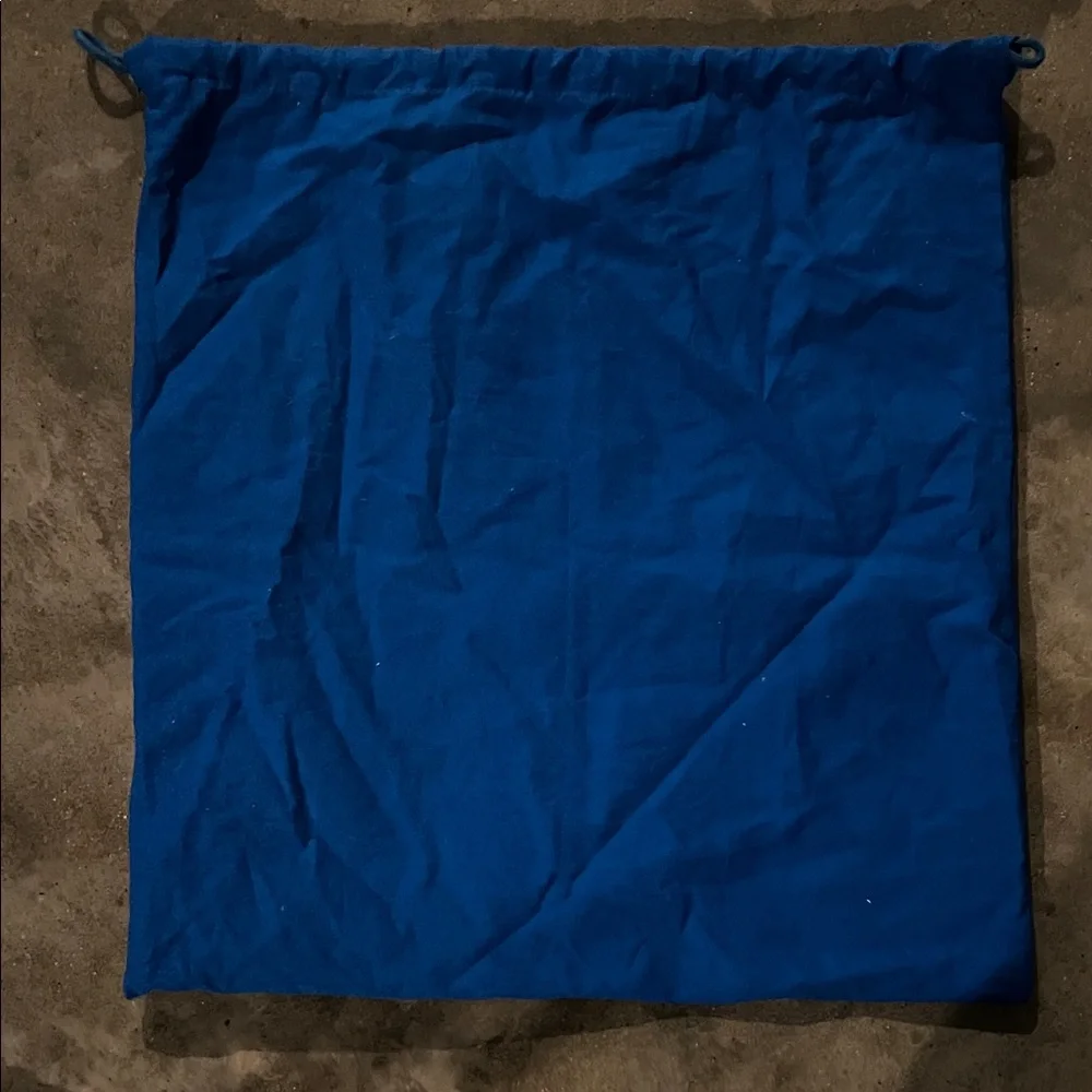 Authentic Balenciaga Blue Drawstring Storage Pouch